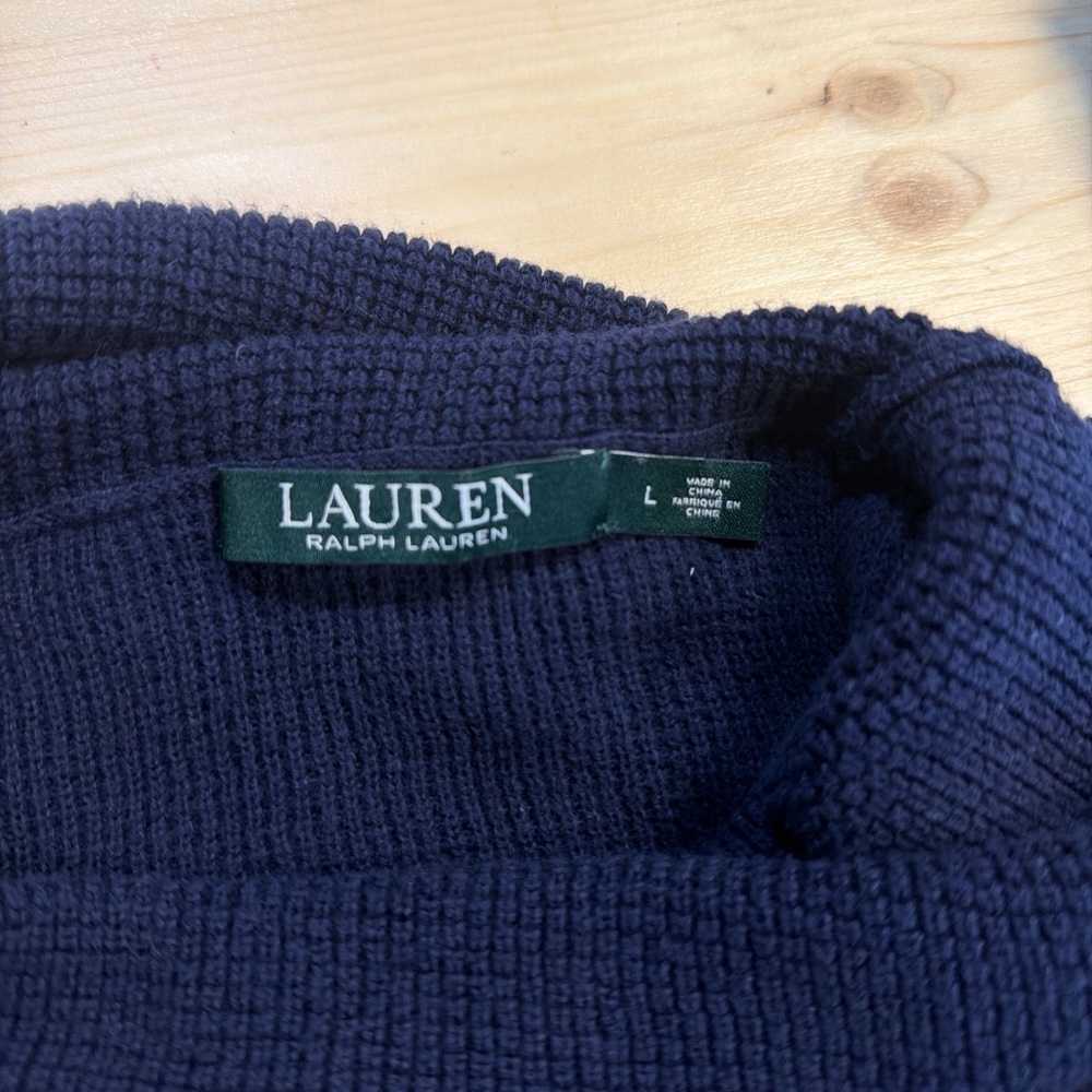 Lauren Ralph Lauren Deep Blue Knit